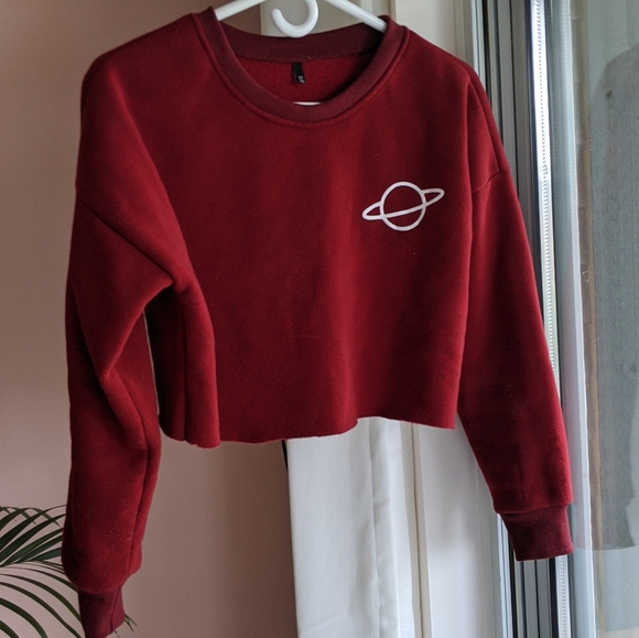Cropped planet sweater - Picture 3 of 3